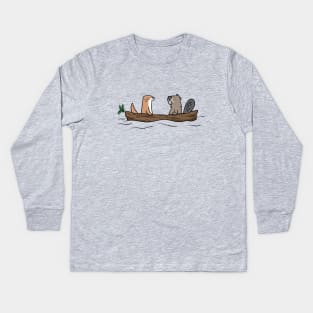 Canoe Kids Long Sleeve T-Shirt